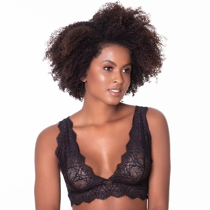 Soutien Conforto Sem Bojo em Renda Sexy - Miss Moda